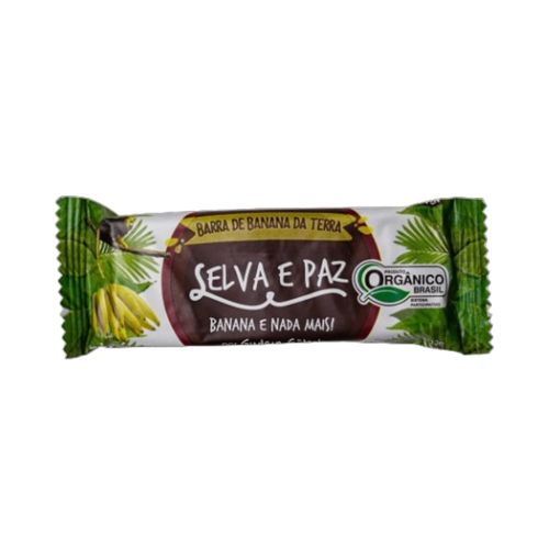 Barra de Frutas Banana da Terra Orgânica Selva e Paz 30g