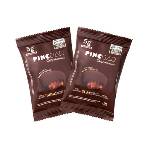 Kit 2X: Snack Proteico Chocolate Pinc Cup 24g