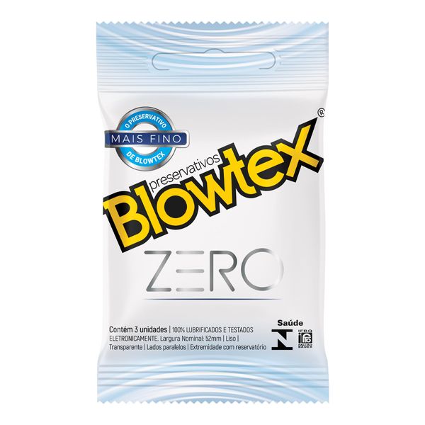 Preservativo Blowtex Zero 3 Unidades