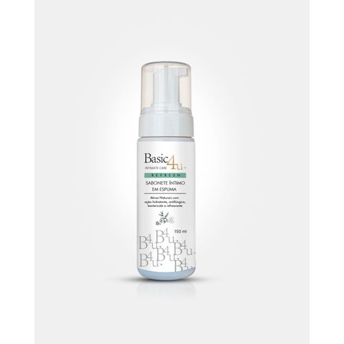 Sabonete Íntimo em Espuma Refresh Basic4u 150ml Sabonete Íntimo em Espuma Refresh Basic4u 150ml