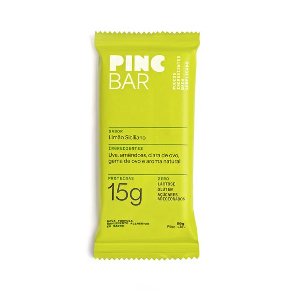 Pinc Bar Limão Siciliano Pinc Bar 50g