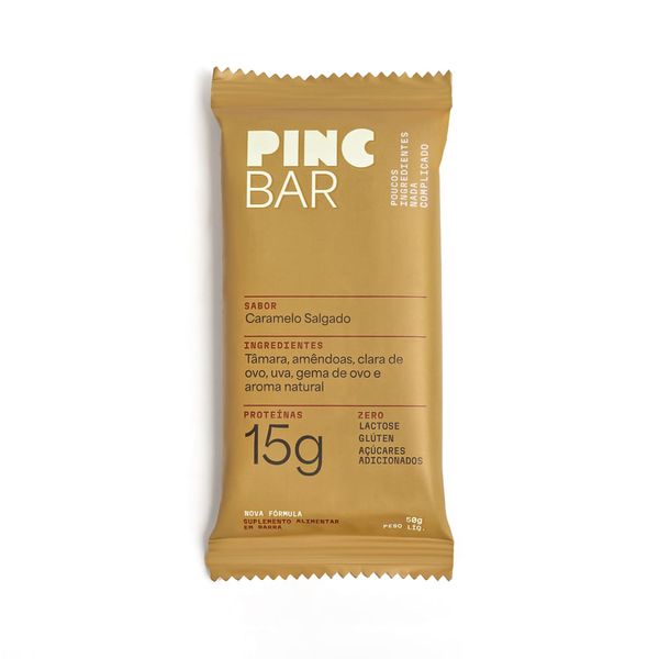 Pinc Bar Caramelo Salgado Pinc Bar 50g