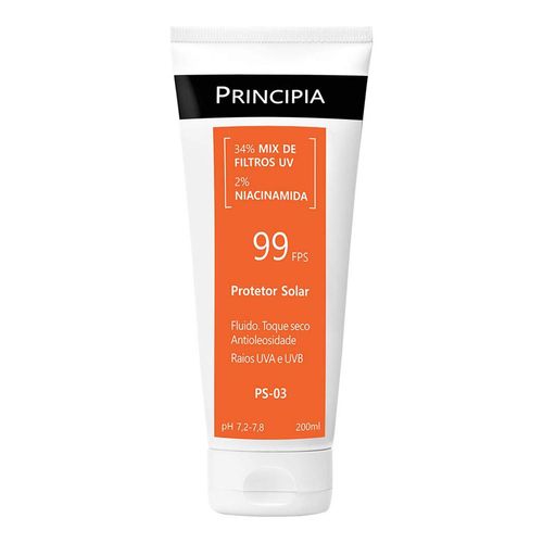 Kit Principia Protetor Solar FPS 99 PS-03 200ml + Protetor Solar FPS 60 PS-01 40ml + Hidratante Lh-01 200ml + Hidratante GH-01 50g + Creme Cm-01 40g