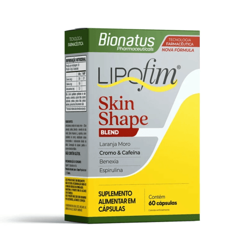 Lipofim Skin Shape Blend C/60 Cápsulas - Bionatus Lipofim Skin Shape Blend C/60 Cápsulas - Bionatus