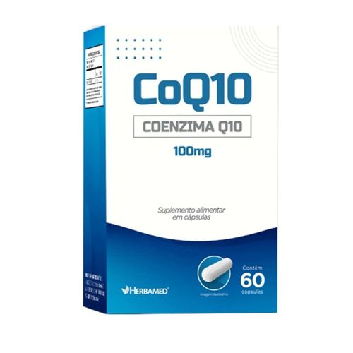 Coenzima 100mg C/60 Cápsulas - Herbamed Coenzima 100mg C/60 Cápsulas - Herbamed