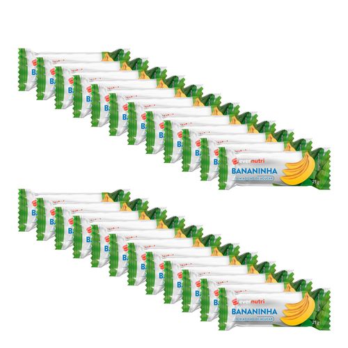 Kit-Bananinha-Sem-Adicao-De-Acucar-Ever-Nutri-24-Unidades-de-21g Kit-Bananinha-Sem-Adicao-De-Acucar-Ever-Nutri-24-Unidades-de-21g