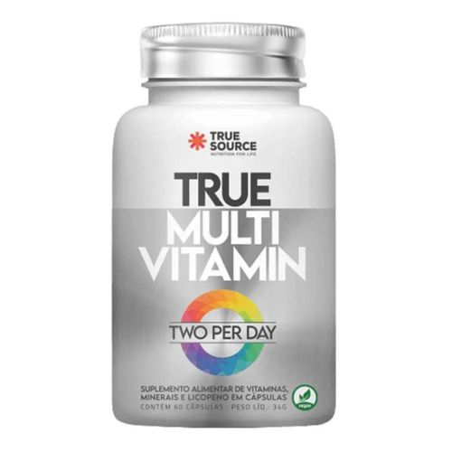 Multi Vitamin Two Per Day True Source 60 cápsulas Multi Vitamin Two Per Day True Source 60 cápsulas