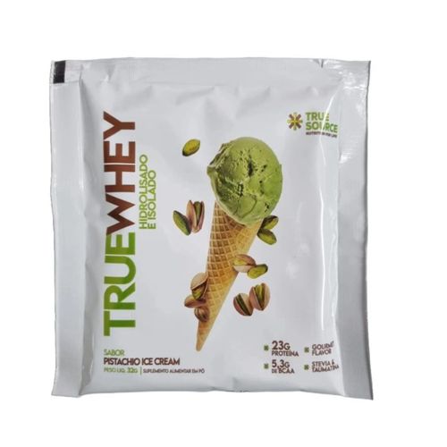 Whey Pistachio Ice Cream True Source 32g Whey Pistachio Ice Cream True Source 32g