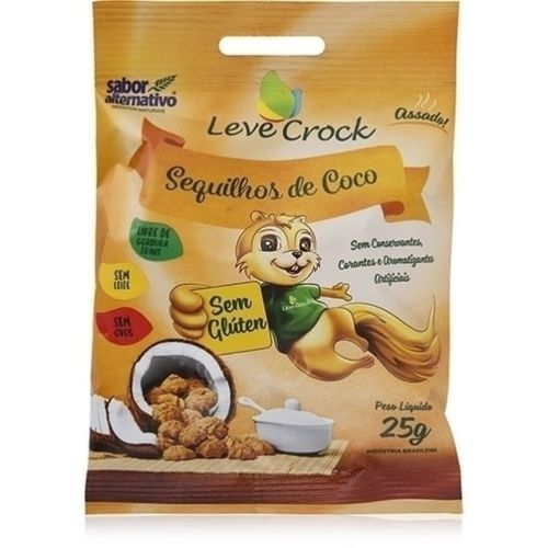 Sequilhos Coco 25g - Sabor Alternativo
