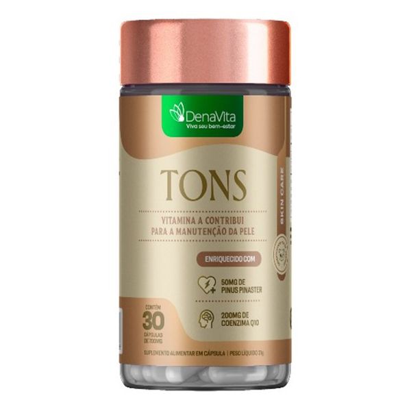 Suplemento Alimentar Tons Denavita 30 Cápsulas