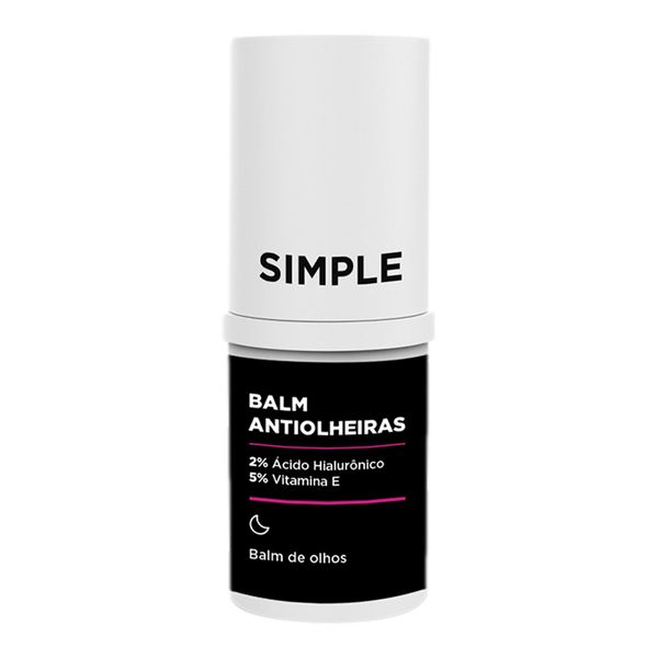 Balm Antiolheiras Simple Organic 12g