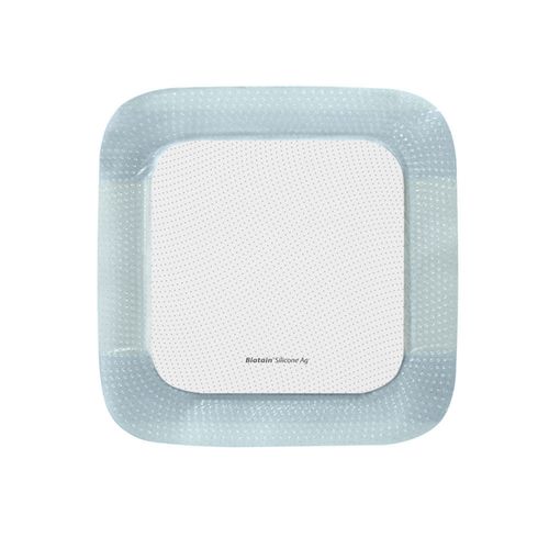 Kit Curativo Biatain Silicone Ag 15x15 - 5 Unidades