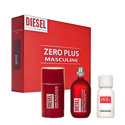 Kit Diesel Zero Plus Masculine Edt 75ml + 30ml + Deo 75ml NULO Kit Diesel Zero Plus Masculine Edt 75ml + 30ml + Deo 75ml NULO