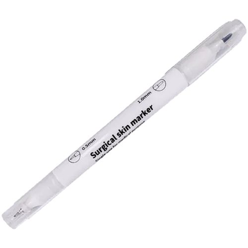 Caneta Marcador de Pele Cirúrgico Estéril Ponta Dupla Montserrat