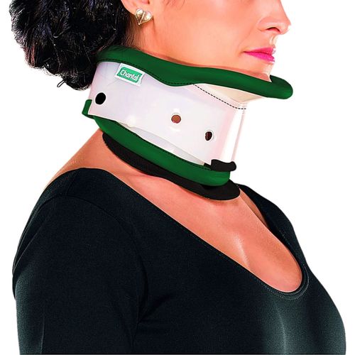 Colar Cervical com Apoio Mentoniano Chantal Verde Tam G Colar Cervical com Apoio Mentoniano Chantal Verde Tam G