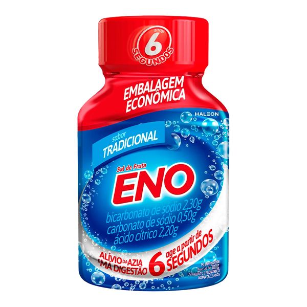 Antiácido Sal de Fruta Eno Tradicional 100g