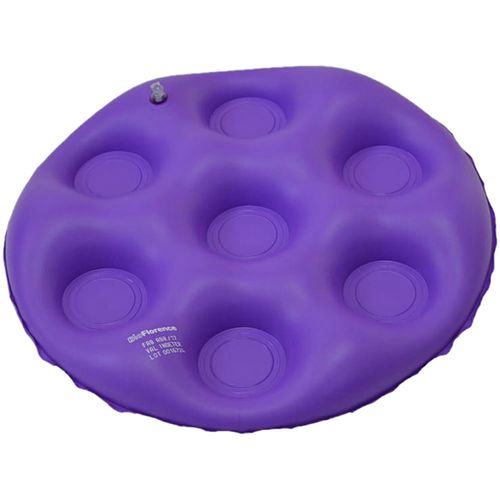 Almofada Inflável Bioflorence - Caixa de Ovo - Redonda - 45 cm