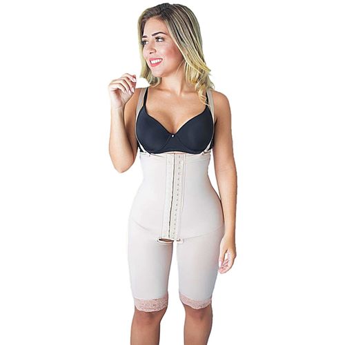 Modelador MHM 1/2 Perna Aberto 726A Tam 46 Bege Modelador MHM 1/2 Perna Aberto 726A Tam 46 Bege