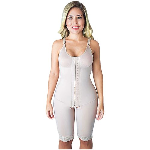 Modelador MHM 1/2 Perna 719D Tam 48 Bege Modelador MHM 1/2 Perna 719D Tam 48 Bege