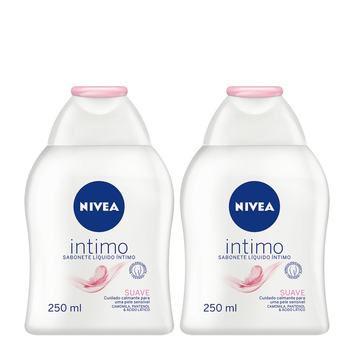 Kit Sabonete Líquido Íntimo Suave 2 Unidades de 250ml