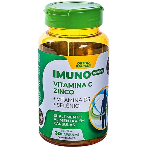 Suplemento Alimentar Imuno Pauher - 30 Cápsulas