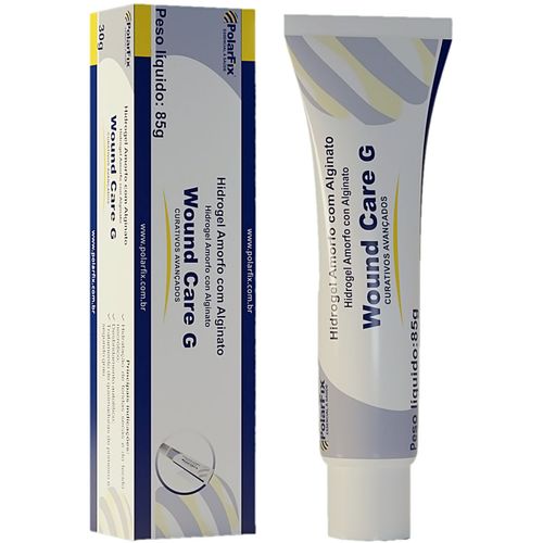Wound Care G Hidrogel Amorfo com Alginato PolarFix 85g - unidade