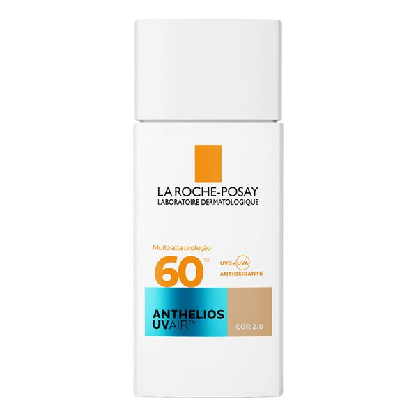 Protetor Solar Facial La Roche-Posay FPS 60 Anthelios Uv Air Cor 2.0 40ml