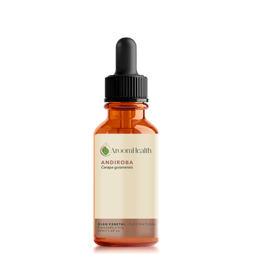 Óleo vegetal puro natural de Andiroba - 30 ml