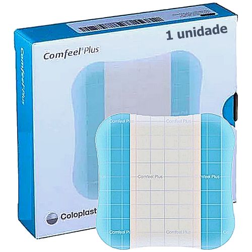 Curativo Comfeel Plus Coloplast Transparente 33110 10x10cm - unidade Curativo Comfeel Plus Coloplast Transparente 33110 10x10cm - unidade
