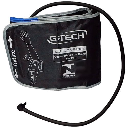 Braçadeira Aparelho Pressão Digital G-Tech LA250 33-43cm