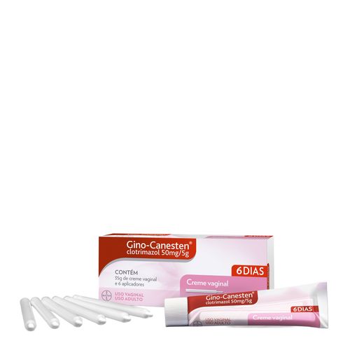 Antifúngico Gino-Canesten 6 Dias 50Mg/5G 35G Creme Vaginal
