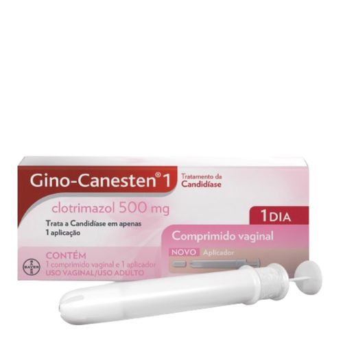 Antifúngico Gino-Canesten 1 Dia 500Mg 1 Comprimido Vaginal