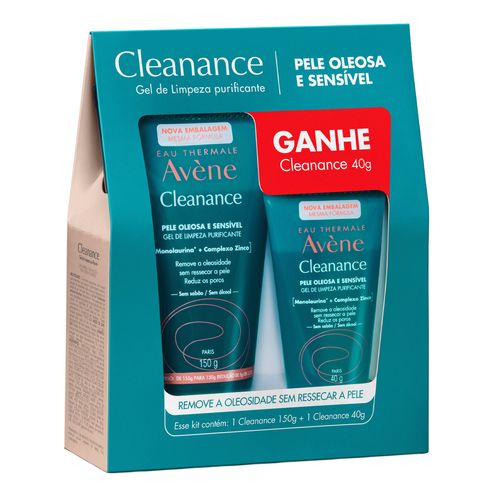 Kit Gel De Limpeza Avène Cleanance 150Ml Ganhe 40Ml