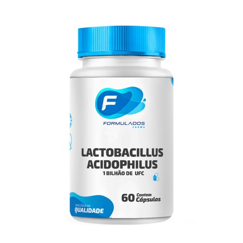Lactobacillus Acidophilus 1 bilhão de UFC 60 Cápsulas