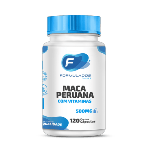 Maca Peruana 500mg 120 Cápsulas