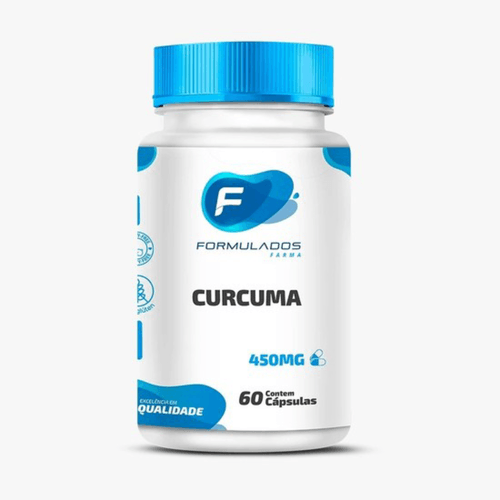 Cúrcuma 450mg 60 Doses - Formulados Farma Cúrcuma 450mg 60 Doses - Formulados Farma