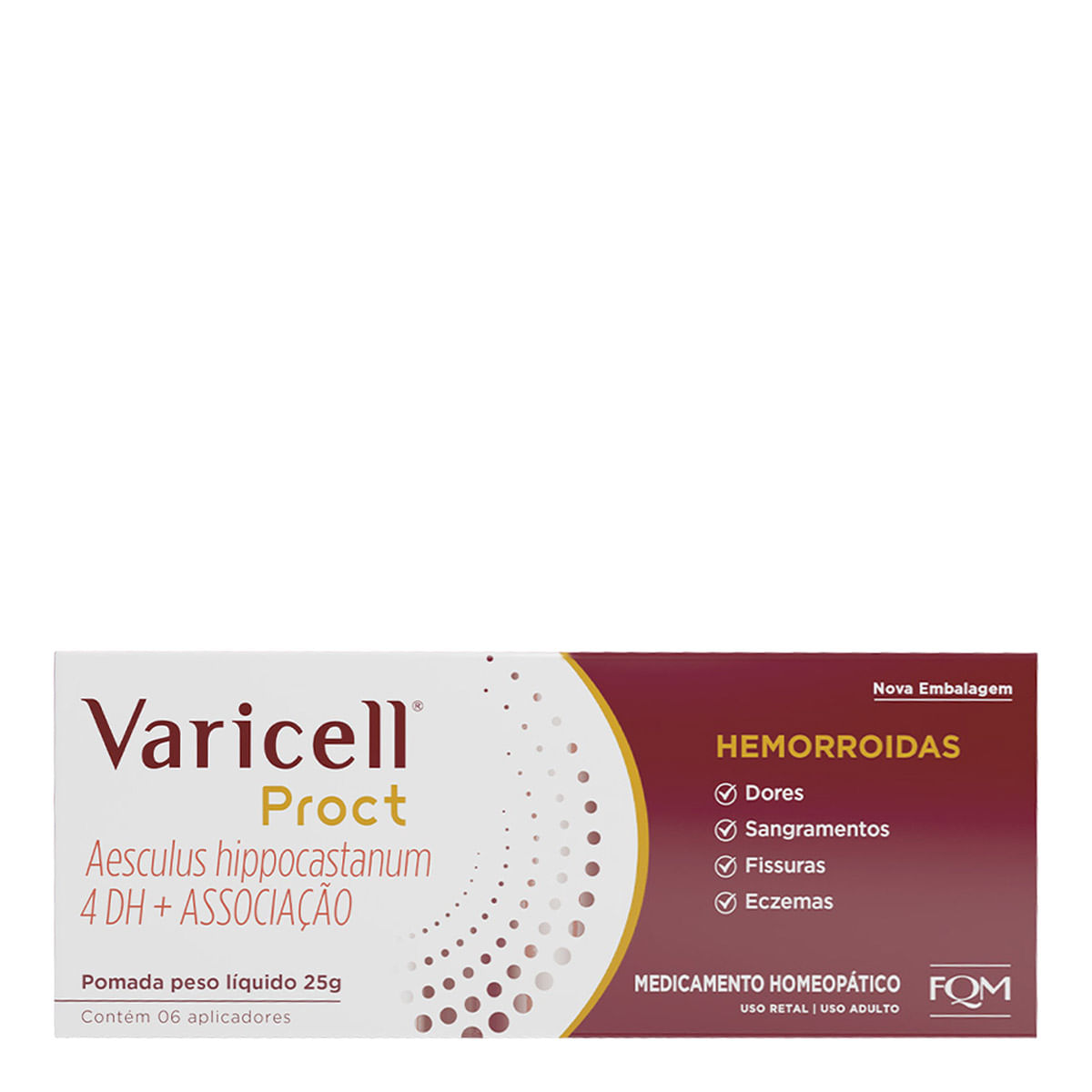 VARICELL PROCT POM 25G C/6 APLIC