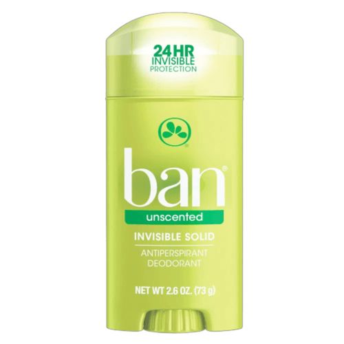 Ban Sólido Unscented Sem Perfume - Desodorante 73g 73G