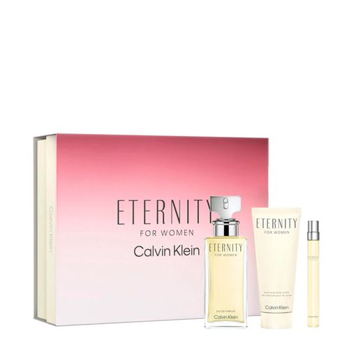 Kit Calvin Klein Eternity Feminino - Edp 100ml + 10ml + Bl 100ml NULO