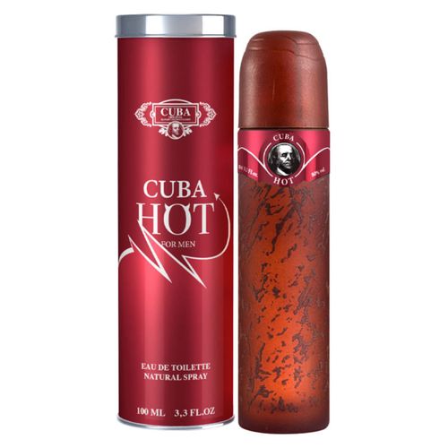Cuba Hot Eau de Toilette - Perfume Masculino 100ml 100ml Cuba Hot Eau de Toilette - Perfume Masculino 100ml 100ml