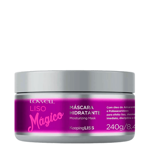 Lowell Liso Mágico - Máscara Hidratante 240g 240G 240g