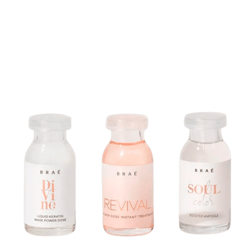 Kit Braé Cronograma Capilar Color - Ampola Capilar 3x13ml NULO