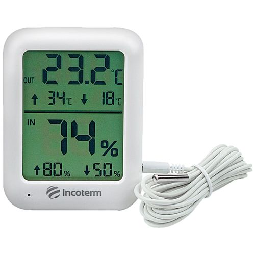 Termo-Higrômetro Digital Incoterm TH80 Máxima/Mínima