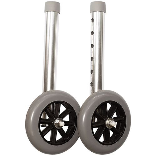 Rodas para Andador Fixo Dobrável Mercur - 1 par Rodas para Andador Fixo Dobrável Mercur - 1 par