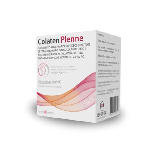 Colaten Plenne Sabor Abacaxi e Hortelã 30 Envelopes Colaten Plenne Sabor Abacaxi e Hortelã 30 Envelopes