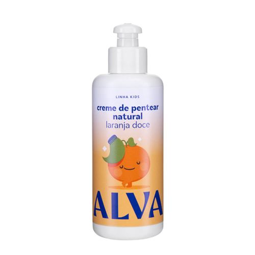 Alva Laranja Doce e Baunilha - Creme Para Pentear Infantil 160ml 160ml Alva Laranja Doce e Baunilha - Creme Para Pentear Infantil 160ml 160ml