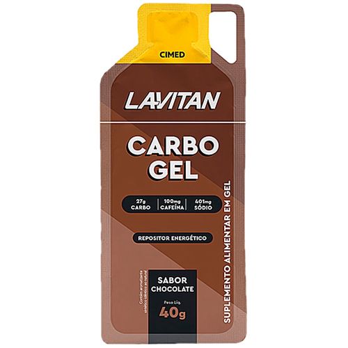 Suplemento Alimentar Lavitan Carbogel Chocolate 40g