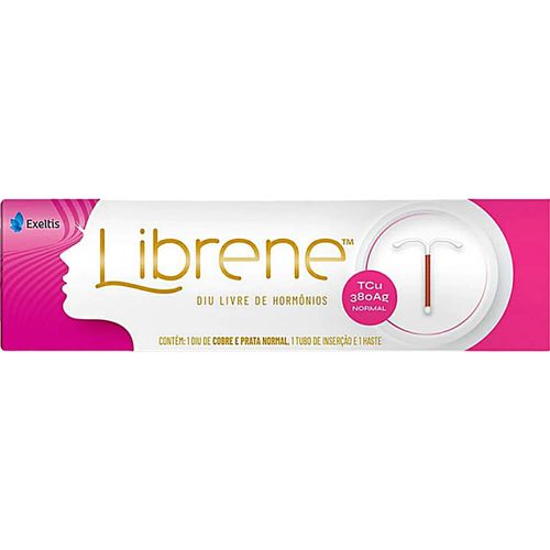DIU Librene TCu 380Ag Prata Sem Hormônios DIU Librene TCu 380Ag Prata Sem Hormônios