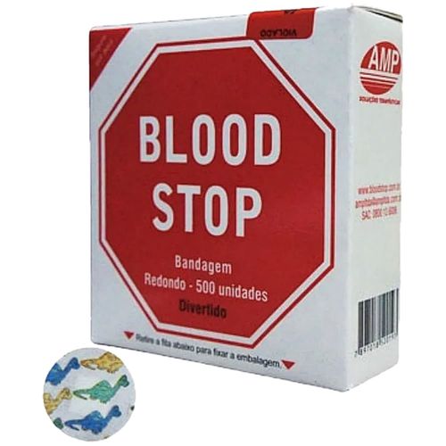 Curativo Bandagem Blood Stop Infantil Divertido 500 unidades