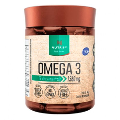 Ômega 3 Nutrify 60 cápsulas Ômega 3 Nutrify 60 cápsulas